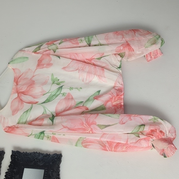 Love Colette Floral Print Blouse - Picture 7 of 10